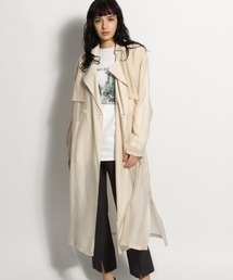niko and... | シアーボイルマキシトレンチコート(トレンチコート)