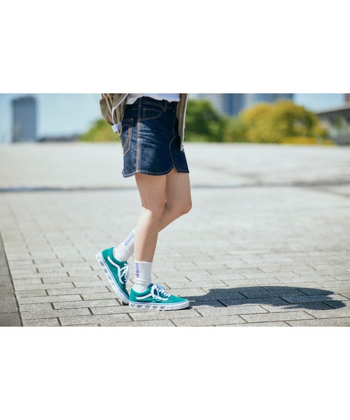 VANS（バンズ）の「［BILLYS限定］ OLD SKOOL　VN0A3WKT4RT（スニーカー・メンズ・グリーン系その他・6/8/10/9/5/7/7h/8h/9h/6h/4h/5h）」の6枚目の写真