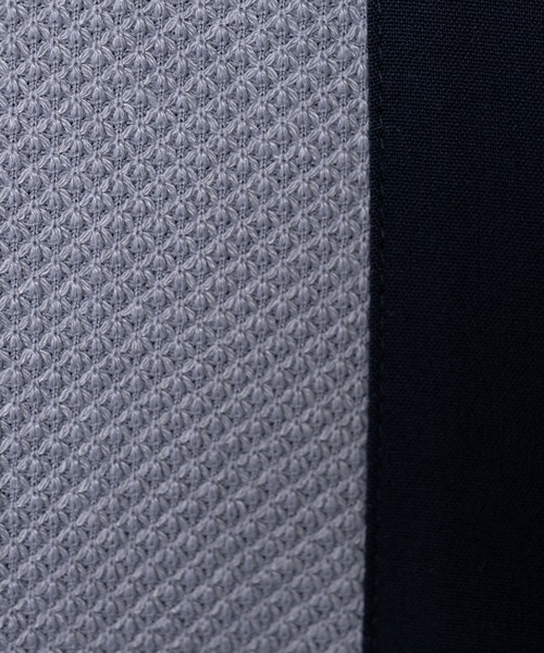 CASPER JOHN（キャスパージョン）の「Knit Switch Shirts/ニットスイッチシャツ（シャツ/ブラウス・メンズ・ネイビー/ホワイト・SMALL/MEDIUM）」の5枚目の写真