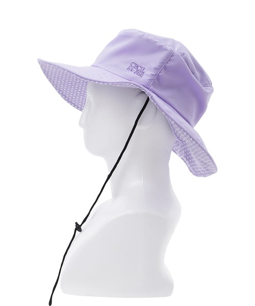 CECIL McBEE（セシルマクビー）の「【CECIL McBEE/セシルマクビー】レディースマリンハット / ポケッタブル仕様（ハット・レディース・ラベンダー/カーキ/ブラック/ネイビー・FREE）」の8枚目の写真