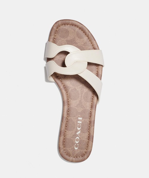 【注目】COACHエッシー Essie サンダル コーチ COACH essie leather sandal エッシー レザー サンダル