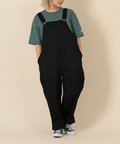 SlashDate（スラッシュデイト）の「オーバーサイズ ルーズシルエット オーバーオール/ユニセックス（サロペット/オーバーオール・メンズ・キナリ/ブラック/オリーブ・M/L/S）」の11枚目の写真