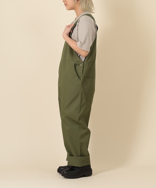 SlashDate（スラッシュデイト）の「オーバーサイズ ルーズシルエット オーバーオール/ユニセックス（サロペット/オーバーオール・メンズ・キナリ/ブラック/オリーブ・M/L/S）」の17枚目の写真