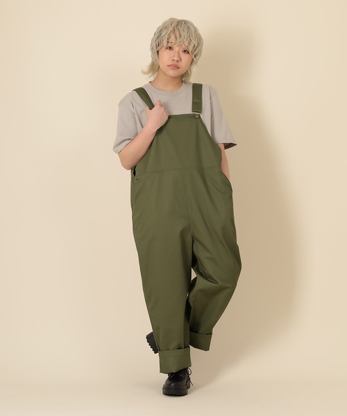 SlashDate（スラッシュデイト）の「オーバーサイズ ルーズシルエット オーバーオール/ユニセックス（サロペット/オーバーオール・メンズ・キナリ/ブラック/オリーブ・M/L/S）」の19枚目の写真