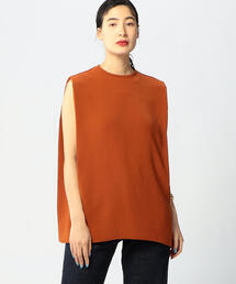 EDITION | 【WEB限定】PE Georgette タックスリーブレスブラウス(シャツ/ブラウス)