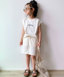 CIAOPANIC TYPY | 【KIDS】【ZOZOTOWN限定】ミニロゴスウェットセットアップ(Tシャツ/カットソー)