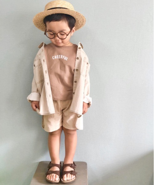 CIAOPANIC TYPY（チャオパニックティピー）の「【KIDS】【ZOZOTOWN限定】ミニロゴスウェットセットアップ（Tシャツ/カットソー・キッズ・モカ/チャコールグレー/アイボリー・SMALL/X-LARGE/XX-LARGE/LARGE/MEDIUM）」の8枚目の写真