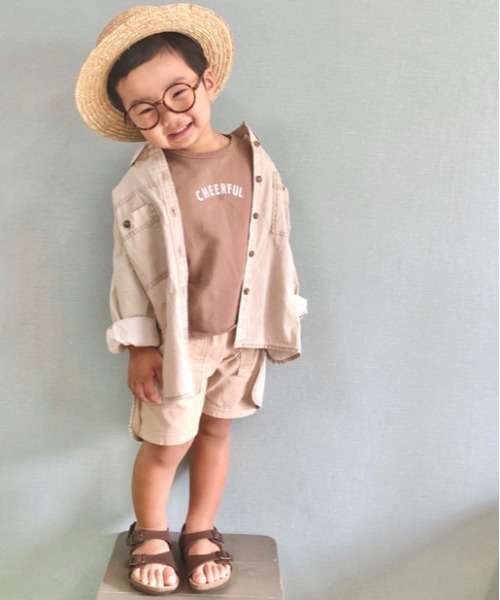 CIAOPANIC TYPY（チャオパニックティピー）の「【KIDS】【ZOZOTOWN限定】ミニロゴスウェットセットアップ（Tシャツ/カットソー・キッズ・モカ/チャコールグレー/アイボリー・SMALL/X-LARGE/XX-LARGE/LARGE/MEDIUM）」の9枚目の写真