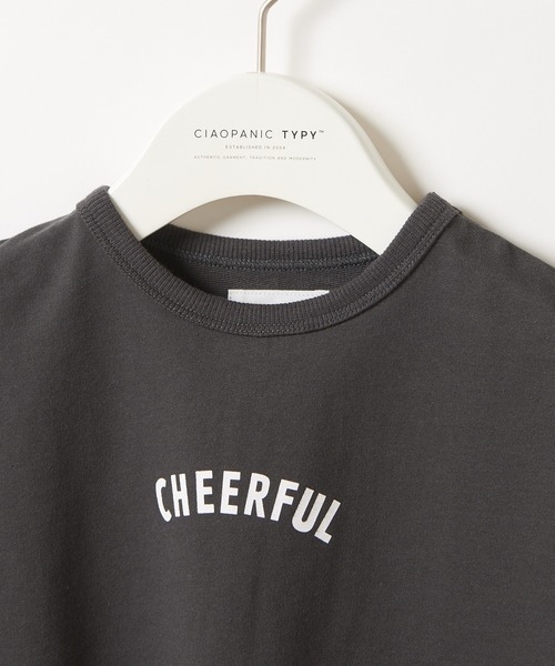 CIAOPANIC TYPY（チャオパニックティピー）の「【KIDS】【ZOZOTOWN限定】ミニロゴスウェットセットアップ（Tシャツ/カットソー・キッズ・モカ/チャコールグレー/アイボリー・SMALL/X-LARGE/XX-LARGE/LARGE/MEDIUM）」の12枚目の写真