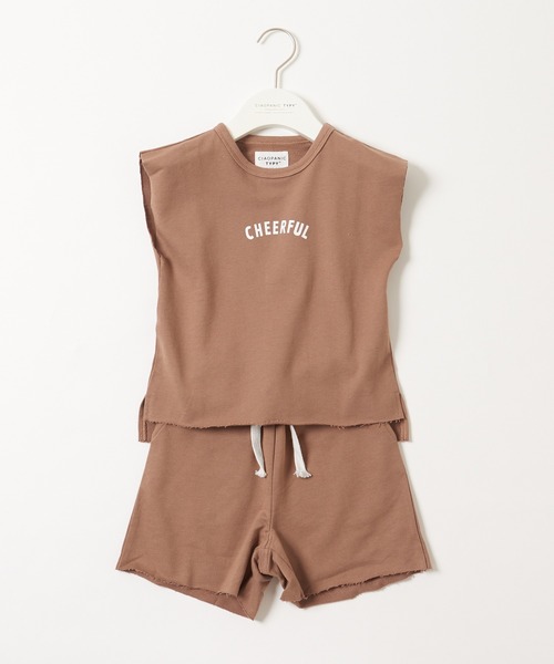 CIAOPANIC TYPY（チャオパニックティピー）の「【KIDS】【ZOZOTOWN限定】ミニロゴスウェットセットアップ（Tシャツ/カットソー・キッズ・モカ/チャコールグレー/アイボリー・SMALL/X-LARGE/XX-LARGE/LARGE/MEDIUM）」の22枚目の写真