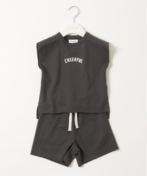 CIAOPANIC TYPY（チャオパニックティピー）の「【KIDS】【ZOZOTOWN限定】ミニロゴスウェットセットアップ（Tシャツ/カットソー・キッズ・モカ/チャコールグレー/アイボリー・SMALL/X-LARGE/XX-LARGE/LARGE/MEDIUM）」の20枚目の写真