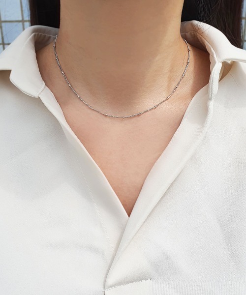 CEMONEMO（セモネモ）の「ハートコイン ネックレス 2セット/チェーンネックレス（ネックレス・レディース・シルバー/ゴールド・FREE）」の3枚目の写真