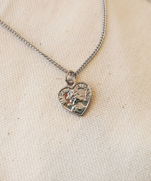 CEMONEMO（セモネモ）の「ハートコイン ネックレス 2セット/チェーンネックレス（ネックレス・レディース・シルバー/ゴールド・FREE）」の10枚目の写真