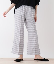 Cutie Blonde | 【S-L】セミフレアギンガムパンツ(その他パンツ)