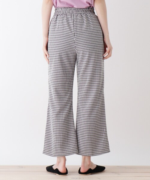 Cutie Blonde(キューティーブロンド)の「◆【S-L】セミフレアギンガムパンツ(その他パンツ・レディース・グレー系その他2/ブラック系1・01/02/03)」の9枚目の写真