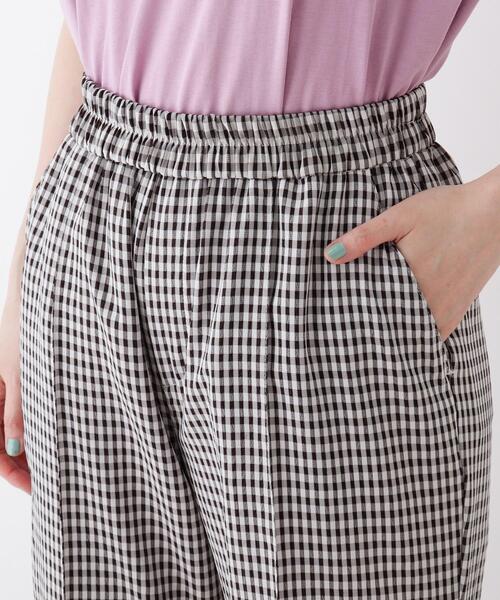 Cutie Blonde(キューティーブロンド)の「◆【S-L】セミフレアギンガムパンツ(その他パンツ・レディース・グレー系その他2/ブラック系1・01/02/03)」の8枚目の写真