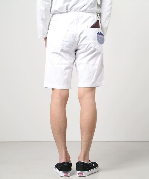 JACOB COHEN（ヤコブコーエン）の「JACOB COHEN / イージーショートパンツ（その他パンツ・メンズ・ホワイト・30/31/32/33）」の4枚目の写真