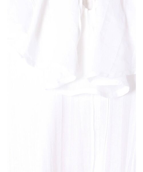 merry jenny（メリージェニー）の「コットンリラクシーフリルワンピース（ワンピース・レディース・ブラック/オフホワイト・FREE）」の17枚目の写真