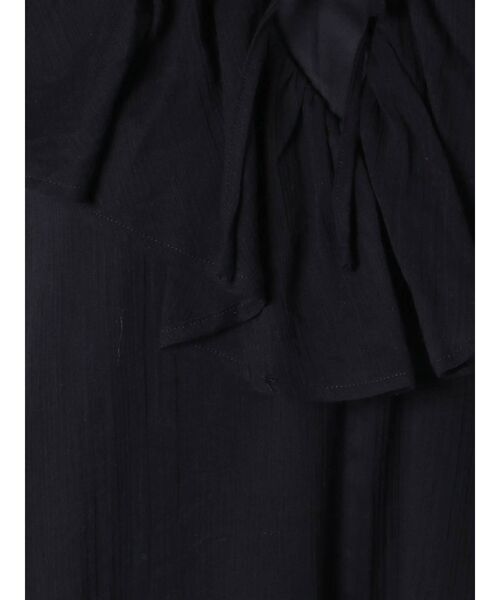 merry jenny（メリージェニー）の「コットンリラクシーフリルワンピース（ワンピース・レディース・ブラック/オフホワイト・FREE）」の11枚目の写真