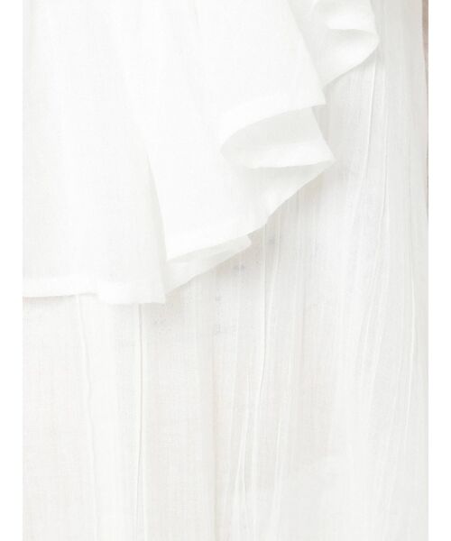 merry jenny（メリージェニー）の「コットンリラクシーフリルワンピース（ワンピース・レディース・ブラック/オフホワイト・FREE）」の20枚目の写真