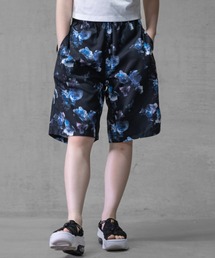 【a】シルクタッチ ポリエステル 総柄シェフショーツ
