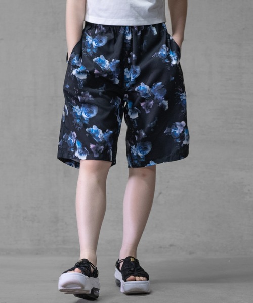 Naive magic（ナイーブマジック）の「【a】シルクタッチ ポリエステル 総柄シェフショーツ（その他パンツ・メンズ・ピンク/ホワイト/ブラック系その他2/ブラック系その他/ブラック/ブラック系その他3・LARGE/MEDIUM）」の4枚目の写真