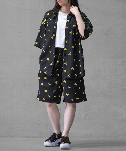 Naive magic（ナイーブマジック）の「【a】シルクタッチ ポリエステル 総柄シェフショーツ（その他パンツ・メンズ・ピンク/ホワイト/ブラック系その他2/ブラック系その他/ブラック/ブラック系その他3・LARGE/MEDIUM）」の20枚目の写真