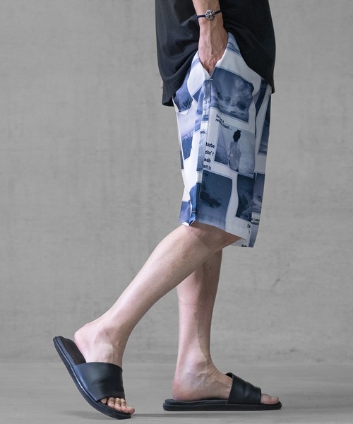 Naive magic（ナイーブマジック）の「【a】シルクタッチ ポリエステル 総柄シェフショーツ（その他パンツ・メンズ・ピンク/ホワイト/ブラック系その他2/ブラック系その他/ブラック/ブラック系その他3・LARGE/MEDIUM）」の7枚目の写真