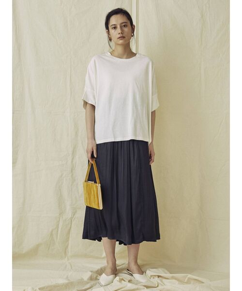 THE DAYZ TOKYO（ザデイズトーキョー）の「【THE DAYZ TOKYO】サテンギャザースカート（スカート・レディース・ブラック/ベージュ/ブルー・FREE）」の22枚目の写真