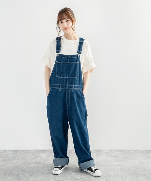 ROCAWEAR つなぎ オールインワン XXL デニム 1be707ba70b606799f8125b1e42f34