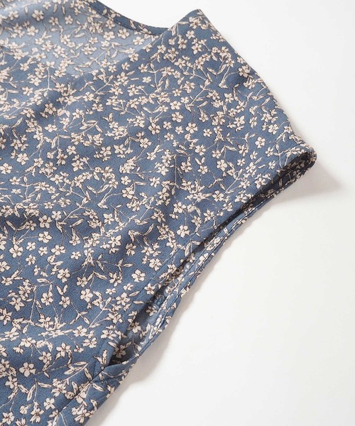 Crisp（クリスプ）の「フラワーフレンチブラウス（シャツ/ブラウス・レディース・ブルー/ブラウン・FREE）」の22枚目の写真