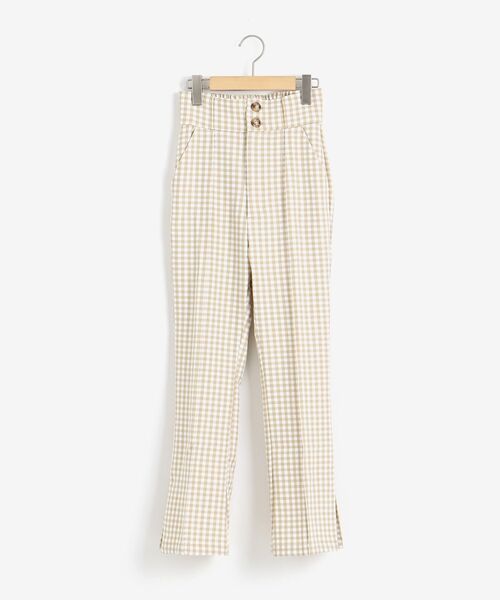 MAJESTIC LEGON(マジェスティックレゴン)の「ギンガムスリムパンツ(その他パンツ・レディース・ブラック系その他/ベージュ系その他2/ピンク系その他2・SMALL/MEDIUM)」の19枚目の写真