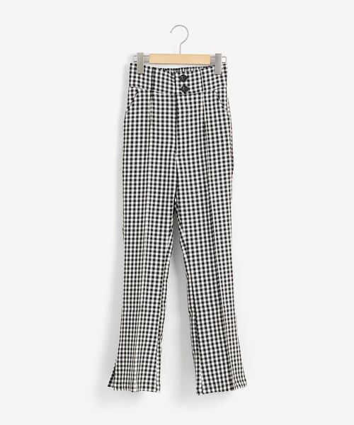 MAJESTIC LEGON(マジェスティックレゴン)の「ギンガムスリムパンツ(その他パンツ・レディース・ブラック系その他/ベージュ系その他2/ピンク系その他2・SMALL/MEDIUM)」の21枚目の写真