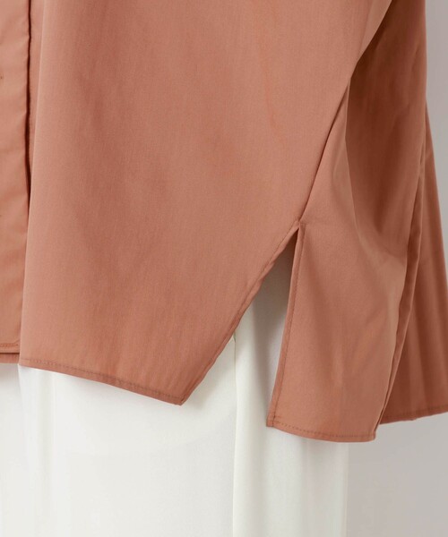 LOVELESS（ラブレス）の「バックプリーツオフショルシャツ（シャツ/ブラウス・レディース・ブラック/オフホワイト/ベージュ系その他・36）」の15枚目の写真