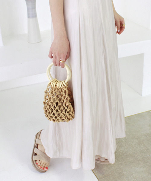 MODE ROBE（モードローブ）の「サテンマーメイドスカート（スカート・レディース・アイボリー/ミント・FREE）」の7枚目の写真