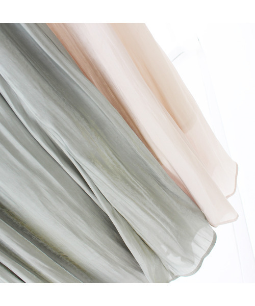 MODE ROBE（モードローブ）の「サテンマーメイドスカート（スカート・レディース・アイボリー/ミント・FREE）」の11枚目の写真