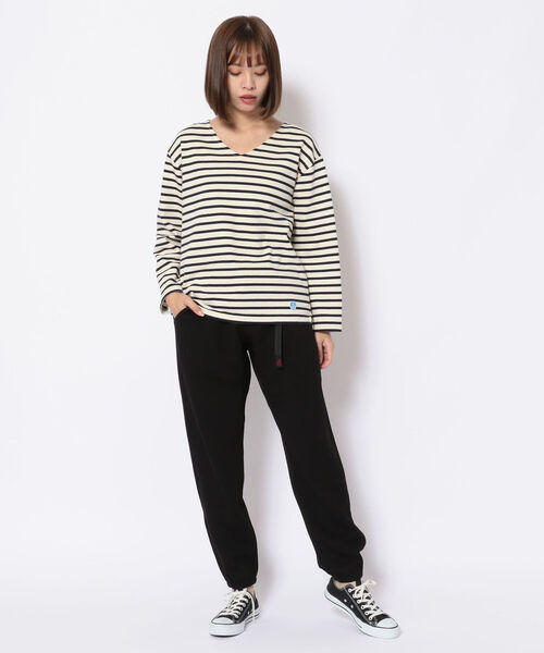 Gramicci（グラミチ）の「GRAMICCI/グラミチ　TECK KNIT JOGGER PANTS テックニットジョガーパンツ GUP-21F022（その他パンツ・メンズ・チャコールグレー/ブラック・MEDIUM/LARGE/X-LARGE/X-SMALL）」の12枚目の写真