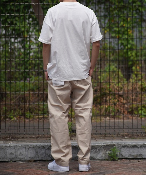 SPINNS（スピンズ）の「【ビッグサイズ】HAIGHT CA フロントロゴ×刺繍カレッジTシャツ（Tシャツ/カットソー・メンズ・ホワイト/ブルー/グリーン・ONESIZE）」の16枚目の写真