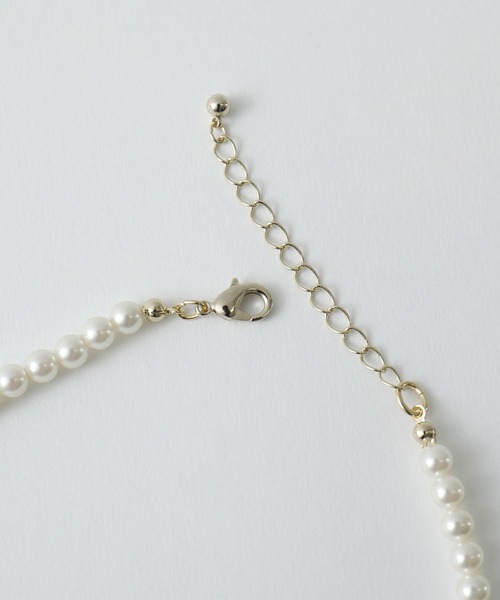 パール＆ビジュー パーティーネックレス（ネックレス）｜niana（ニアナ