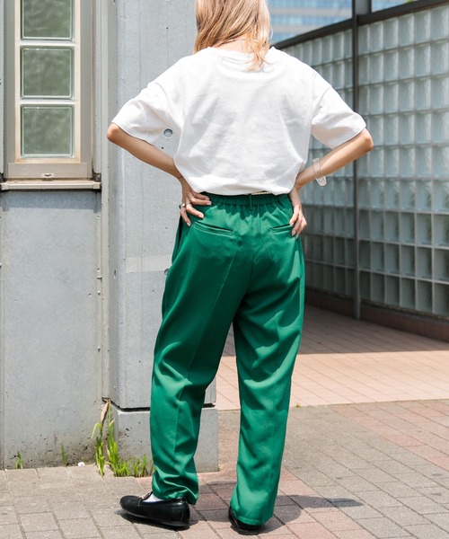 Adoon plain（アドーンプレーン）の「【華奢見え！】アソートプリントTシャツ（Tシャツ/カットソー・レディース・ホワイト/ネイビー/オフホワイト/オレンジ・FREE）」の9枚目の写真