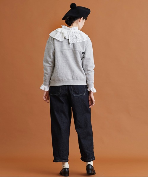 Malle（マル）の「Malle　いろいろレース付け衿（付け襟・レディース・ブラック/オフホワイト/ブルー・FREE）」の18枚目の写真