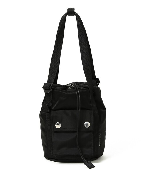 Demi-Luxe BEAMS(デミルクス ビームス)の「MACKINTOSH x PORTER / ミニバスケット トートバッグ(トートバッグ・レディース・ブラック/オリーブ・ONE SIZE)」の2枚目の写真