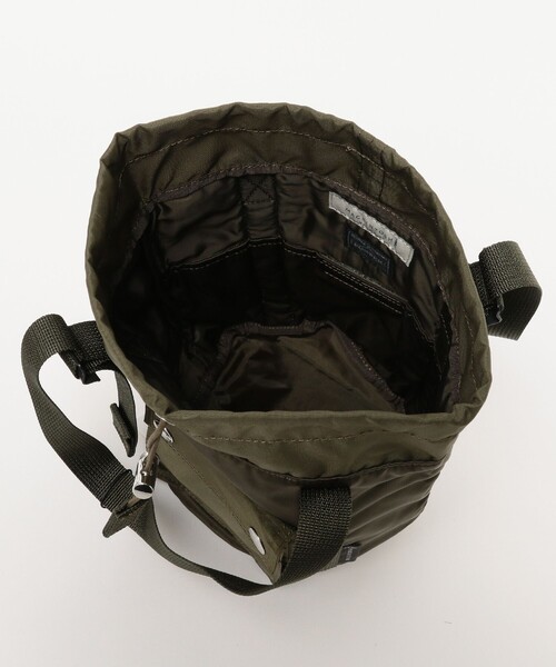 Demi-Luxe BEAMS(デミルクス ビームス)の「MACKINTOSH x PORTER / ミニバスケット トートバッグ(トートバッグ・レディース・ブラック/オリーブ・ONE SIZE)」の15枚目の写真