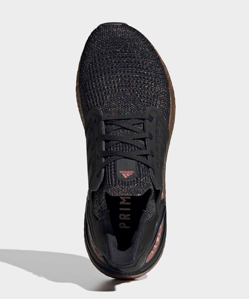 adidas（アディダス）の「ウルトラブースト 20 [Ultraboost 20] アディダス（スニーカー・レディース・ブラック×ピンク・25.5cm/22.5cm/23.0cm/24.5cm）」の4枚目の写真