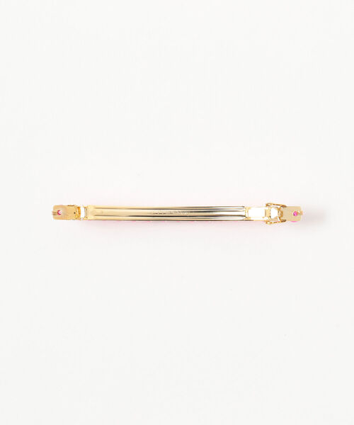 BEAMS BOY(ビームスボーイ)の「BEAMS BOY / メタリック パール バレッタ(バレッタ/ヘアクリップ・レディース・ピンク/シルバー/ブルー/グリーン・ONE SIZE)」の7枚目の写真