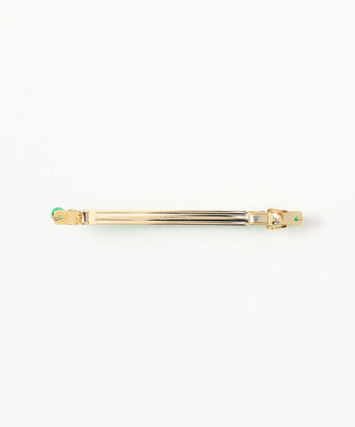 BEAMS BOY(ビームスボーイ)の「BEAMS BOY / メタリック パール バレッタ(バレッタ/ヘアクリップ・レディース・ピンク/シルバー/ブルー/グリーン・ONE SIZE)」の9枚目の写真