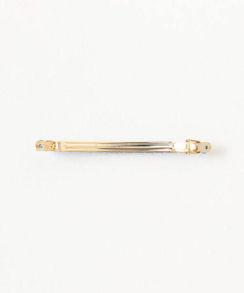 BEAMS BOY(ビームスボーイ)の「BEAMS BOY / メタリック パール バレッタ(バレッタ/ヘアクリップ・レディース・ピンク/シルバー/ブルー/グリーン・ONE SIZE)」の11枚目の写真
