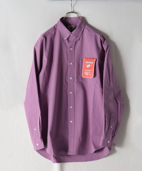 FREDY MAC（フレディーマック）の「【FREDYMAC ”SUNDAY TOOLS WEAR”】ツイルオーバーシャツ（シャツ/ブラウス・メンズ・ネイビー/オフホワイト/オレンジ/ライトパープル・MEDIUM/LARGE）」の22枚目の写真