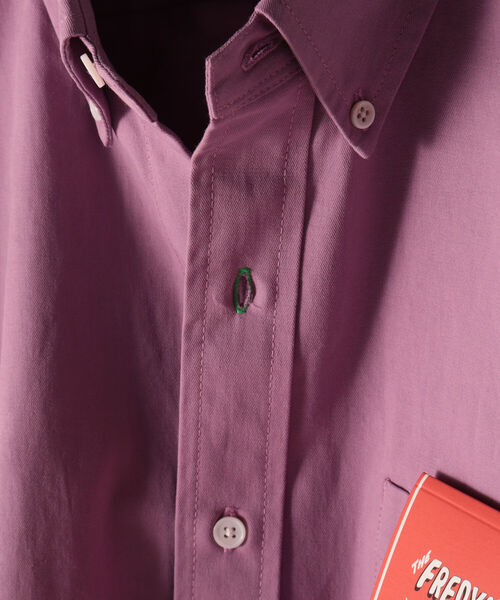 FREDY MAC（フレディーマック）の「【FREDYMAC ”SUNDAY TOOLS WEAR”】ツイルオーバーシャツ（シャツ/ブラウス・メンズ・ネイビー/オフホワイト/オレンジ/ライトパープル・MEDIUM/LARGE）」の21枚目の写真