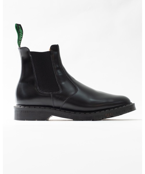 ソロヴェアー 11ホールジップアップブーツ 黒 ソロヴェアー 11ホール